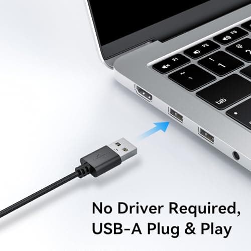 EMEET C60E 4K Webcam for PC - Ultra 4K HD, PDAF Autofocus, Dual Noise-Cancelling Mics, 73° FOV, Auto Light Correction, USB Plug&Play, Privacy Cover, Ideal for High-End Business Meetings&Live Streaming 5