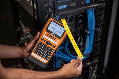 Brother PT-E510VP P-Touch Edge Handheld Industrial Label Printer with Dual auto Cutter and USB-C (up to 24mm Labels) 8