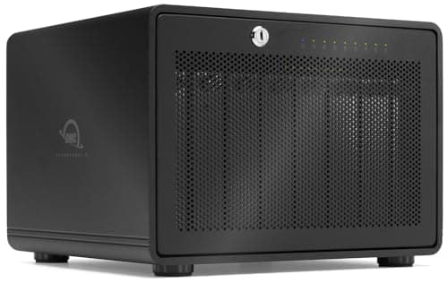 OWC ThunderBay 8 0TB Eight-Bay Thunderbolt 40Gb/s RAID 5 Storage Enclosure with SoftRAID Premium