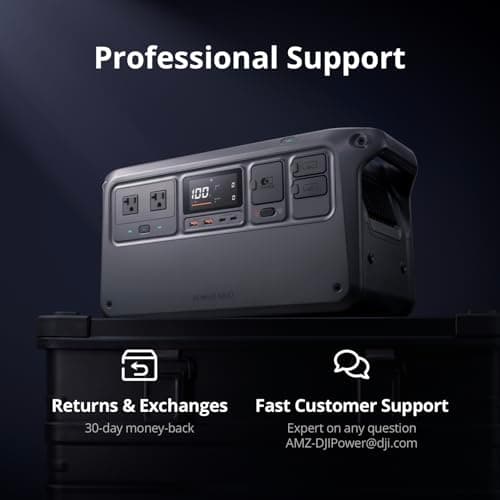 DJI Power 1000 Portable Power Station, 1024Wh LiFePO4 Battery 7