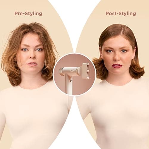 Shark SpeedStyle Essential High-Velocity Dryer with Concentrator, Lightweight, Ionic, No Heat Damage, Best for Straight and Wavy Hair, Silk HD301 9