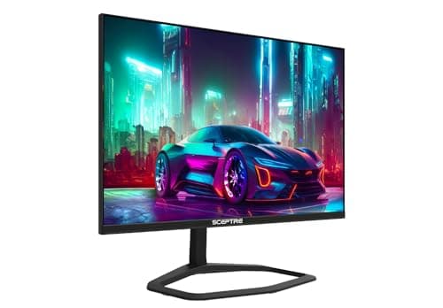 Sceptre New 25-inch 1ms Gaming LED Monitor HDMI DP (DisplayPort) up to 240Hz Build-in Speakers, Machine Black 2025 (E255B Series)