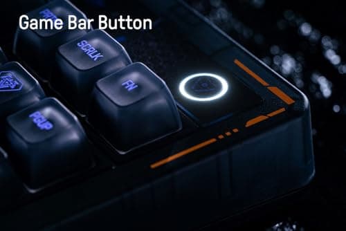 8BitDo 87 Keys Retro Mechanical Keyboard Bluetooth/2.4G/USB-C, RGB Backlight, Hot Swappable, Dual Super Programmable Buttons, Volume Knob for PC and Android - Mecha BREAK: PANTHER 5