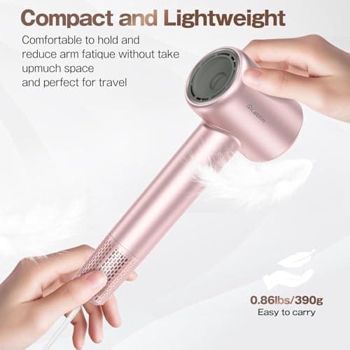 Labiim Hair Dryer, High-Speed Ionic Low Noise Blow Dryer with Brushless Motor for Fast Drying, Thermo-Control Quiet Compact Hair Blow Dryer 7