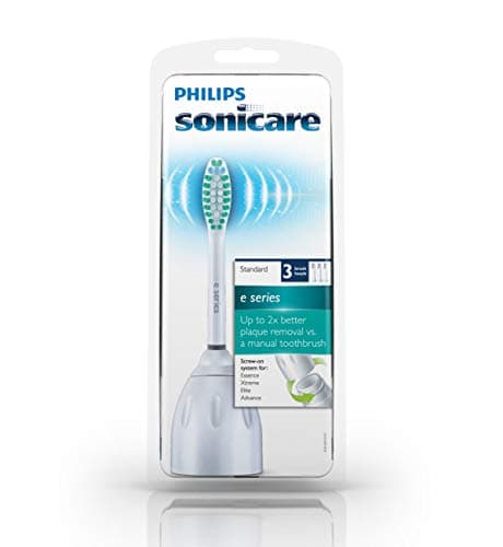 Philips Sonicare Genuine E-Series Replacement Toothbrush Heads, 3 Brush Heads, White, HX7023/30 6