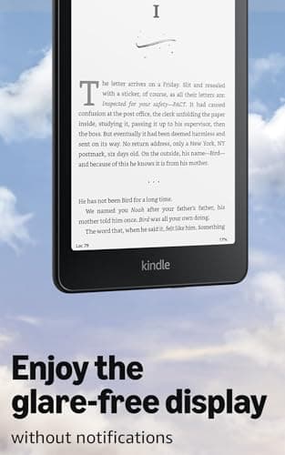 Amazon Kindle Paperwhite Signature Edition 32GB (newest model) – 20% faster with auto-adjusting front light, wireless charging, and weeks of battery life – Metallic Black 5