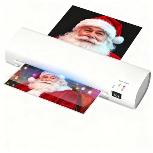 9 Inch Laminator Machine,Laminator w/Trimmer & Corner Rounder for Home, Office, School, Business