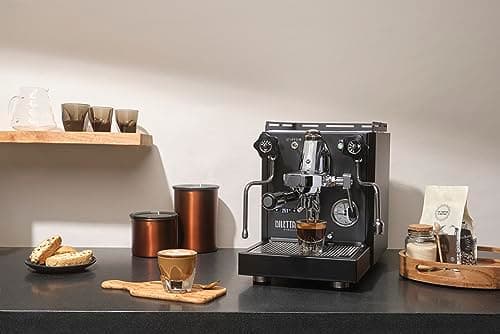 Diletta Bello+ Espresso Machine | E61 | PID Temperature Control | Shot Timer | Programmable Preinfusion | Handmade In Italy (Black) 7