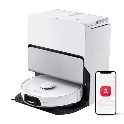 roborock S8 Max Ultra Robot Vacuum and Mop, All-in-One Dock, PreciSense LiDAR Navigation, Smart Dirt Detection, Self-Emptying, 8000Pa Suction for Various Floors, 20mm Auto Lifting for Carpet, White