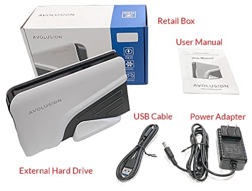 Avolusion PRO-Z Series 10TB USB 3.0 External Hard Drive for WindowsOS Desktop PC/Laptop (White) (Renewed) 6