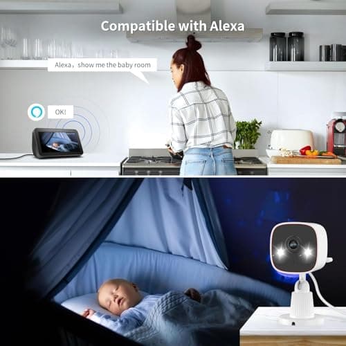 Jennov 2K Security Camera, WiFi Indoor Camera for Home Security, Plug in Powered Pet Cam, Dual-Band (5GHz/2.4GHz), Color Night Vision, 2-Way Audio, Human Motion Detection, IP66 Waterproof Outdoor 7