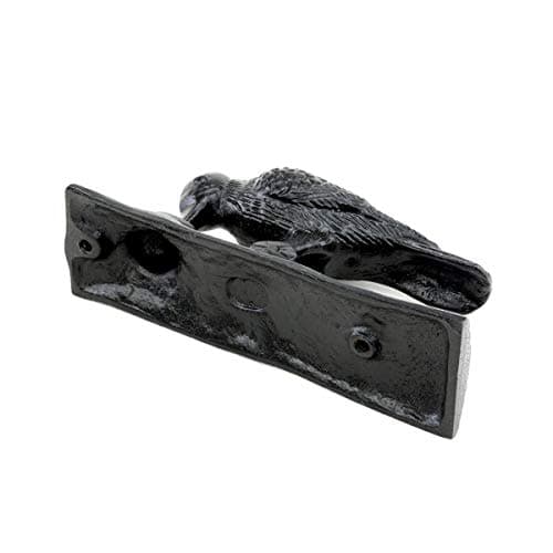 Renovators Supply Manufacturingᵀᴹ Heavy Woodpecker Door Knocker – Cast Iron Construction, RSF Finish, 6.5 Inch Long with Mounting Hardware 9