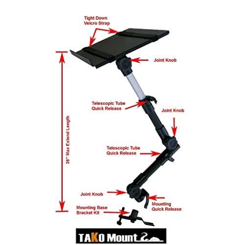 AA-Products T-70N Notebook/Laptop/Netbook Computer Mount Holder Stand for Trucks-Vans-Cars-SUVs 5