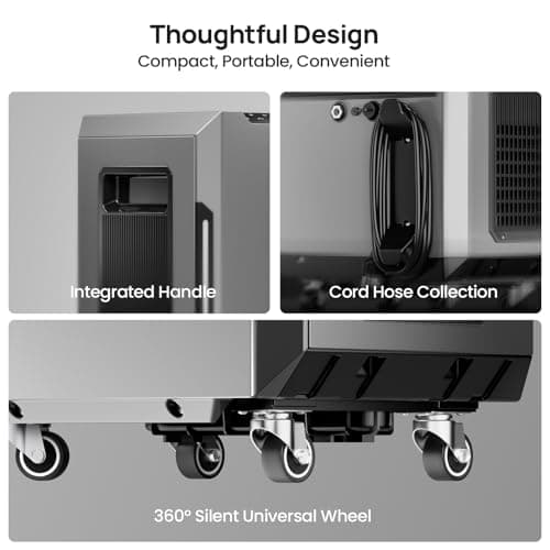 ARGENDON 70 PPD Energy Star Dehumidifier for Basement, Commercial Dehumidifier with Pump and Drain Hose - High-Capacity Moisture and Humidity Control for Homes, Industrial Use, and Large Space 9