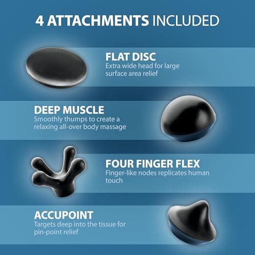 Wahl Deep Tissue Corded Long Handle Percussion Massager, Handheld Therapy with Variable Intensity to Relieve Pain in The Back, Neck, Shoulders, Muscles, & Legs, FSA Eligible, Model 4290-300 5