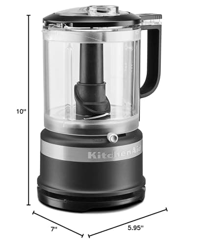 KitchenAid 5 Cup Food Chopper KFC0516BM, Matte Black 4