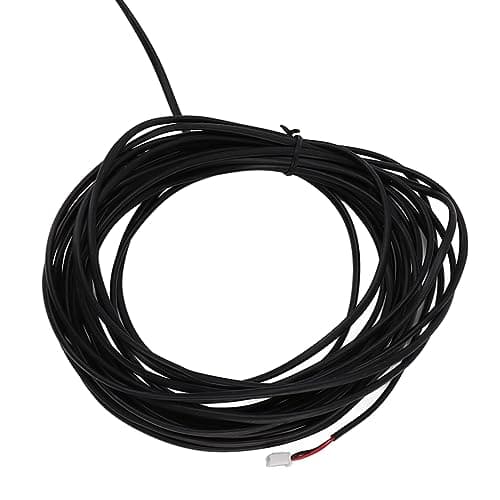 Luqeeg Wind Speed Sensor, High Accuracy Three Cup Anemometer, Aluminum Alloy Material with 8m Cable for Wind Measurement in Power Plants, Meteorological Stations, Easy to Install 8