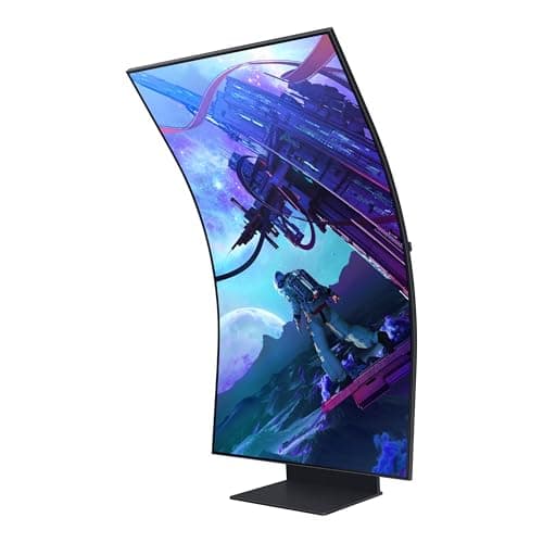 Samsung 55" Odyssey Ark 2nd Gen 4K UHD 1000R Curved Gaming Monitor, 165Hz, 1ms, 4 Input Multi View, Quantum Mini-LED, AMD FreeSync Premium Pro, HDR 10+, Height Adjustable Screen, LS55CG970NNXGO 17