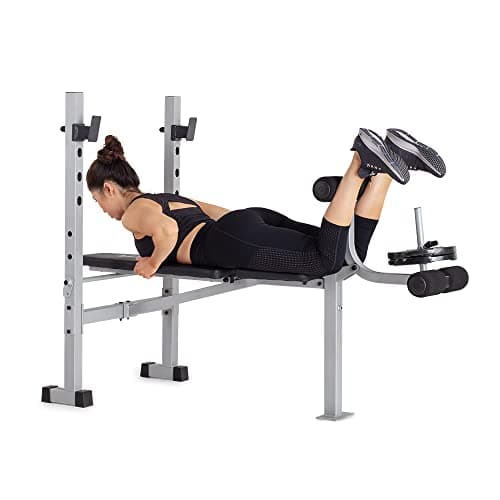 Weider Platinum Standard Weight Bench with Fixed Uprights and Integrated Leg Developer 7