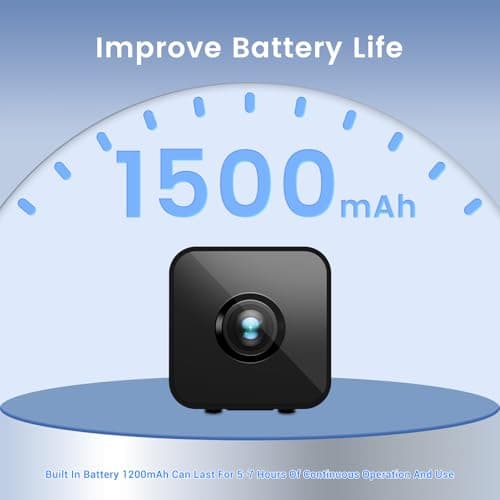 4K WIFI Home Security Camera Wireless Mini Indoor Hidden Spy Camera 4K HD With Night Vision Function, Motion Detection Application Built-in Battery Cat And Dog Camera For Home Security Dog Pet Camera 7