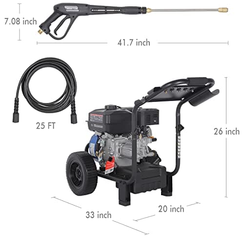 BILT HARD 3500 PSI 2.5 GPM Gas Pressure Washer 5