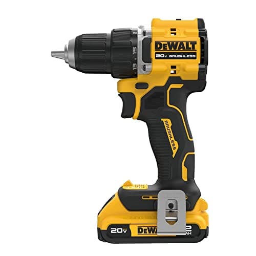 Dewalt DCD794D1 20V MAX ATOMIC COMPACT SERIES Brushless Lithium-Ion 1/2 in. Cordless Drill Driver Kit (2 Ah) 3