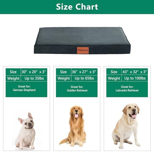 HIMEET- Waterproof Dog Bed with Plastic Liner Outdoor Dog Bed Medium Size Dogs 30 Inch Washable with Removable Cover for Crate Soft Orthopedic Puppy Crate Liner for Kennel Medium Pet Beds (Grey) 6