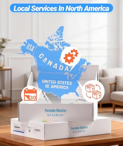 Ingnok Portable Monitor, Ultra Slim 15.6 Inch FHD IPS Laptop Screen Extender with Adjustable Stand, USB C Compatible, Ideal for Travel and Office 9