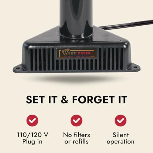 PEET Dryer, SafeKeeping Dryer and Dehumidifier for Gun Safes and Storage Cabinets, For Up to 300 Cubic Feet of Enclosed Space 3