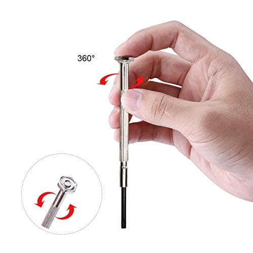 11PCS Mini Precision Screwdriver Set, Small Screwdriver Set for Electronics, Toys, Computer, Watch Repair 7