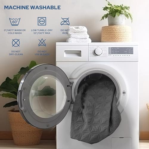 BEDLORE Waterproof Mattress Protector, Noiseless Full Size Mattress Pad with Deep Pocket Fitted Up to 6"-15", Soft Dirt-Proof Double Mattress Cover for College Dorm(Gray) 5