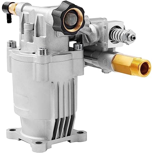 VEVOR Pressure Washer Pump, 3/4" Shaft Horizontal, 2500-3400PSI, 2.5 GPM, Replacement Power Washer Pumps, Parts Washer Pump, Compatible with Honda, Simpson, RYOBI, Briggs & Stratton, Subaru, Craftsman 9