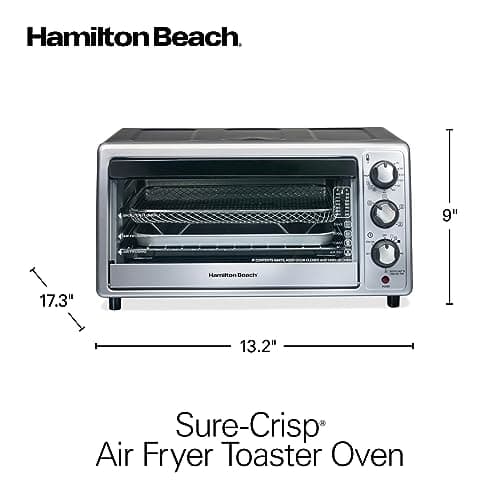 Hamilton Beach Sure-Crisp Toaster Oven with Air Fryer 10
