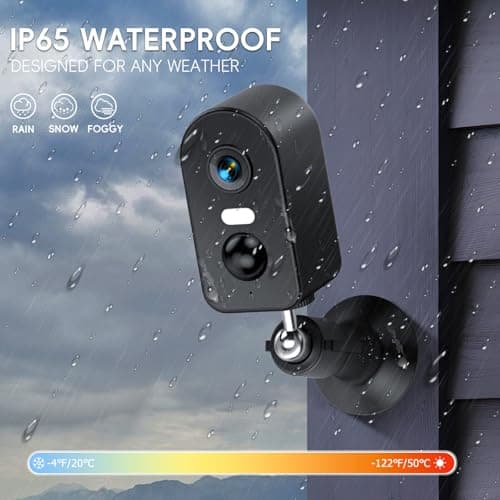 runofast 4G LTE Cellular Security Camera Indoor, No WiFi Wireless Camera with SIM Card & Unlimited Data Plan, 2K Security Camera with Motion Detection, Color Night Vision, 2-Way Talk for Remote Areas 6