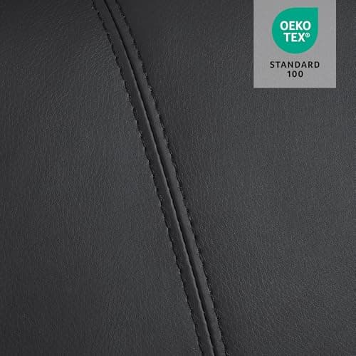 MCombo Power Lift Recliner Chair for Elderly, Lift Chair with Heat and Massage, FSC Certified, USB Ports, Cup Holders, Faux Leather 7040 (Black, Medium) 11