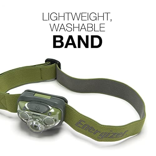 Energizer PRO-260 LED Headlamp, IPX4 Water Resistant Headlamps, High-Performance Head Light for Outdoors, Camping, Running, Storm, Survival LED Light for Emergencies (Batteries Included) 7