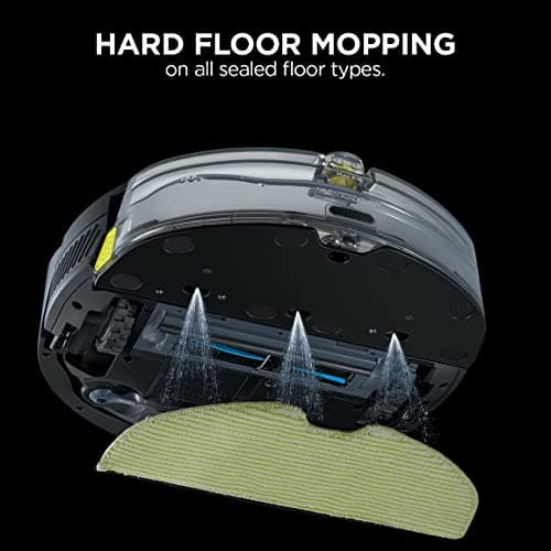Shark AI Robot Vacuum & Mop, with Home Mapping, Perfect for Pets, Wifi, Works with Alexa, Black/Gold (AV2001WD) 5
