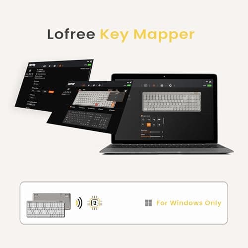 Flow Lite 100 Keys Low Profile Mechanical Keyboard, Swappable Rechargeable Wireless Keyboard with 2.4G Receiver, Bluetooth and Wired Connection for Windows, Mac/ Specter Linear Switches (Marble) 7