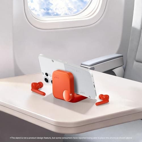 CMF Buds 2a Wireless Earbuds Active Noise Cancelling 42dB Hybrid ANC Bluetooth Headphones, 12.4mm Dynamic Driver for Big Bass, 4 Mics Clear Calls, Sport Ear Buds for iPhone, Android, Orange 8