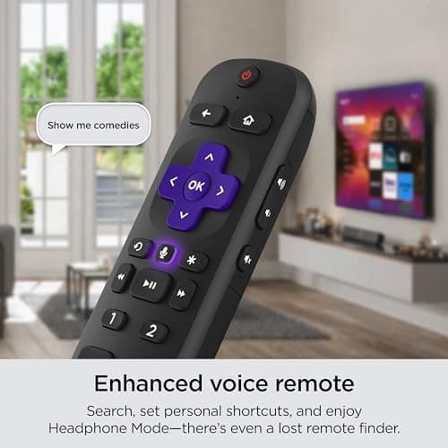 Roku Smart TV – 50-Inch Select Series 4K HDR RokuTV with Roku Enhanced Voice Remote, Brilliant 4K Picture, Automatic Brightness, & Seamless Streaming – Live Local News, Sports, Family Entertainment 5