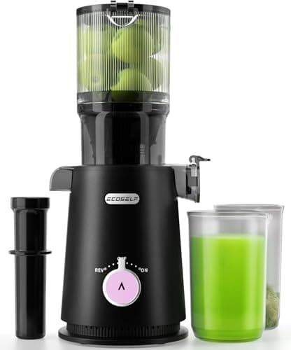 ECOSELF Juicer Machines For Whole Fruits & Vegetables, Juice Extractor Machine High Juice Yield Easy to Clean