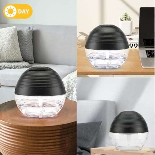 ap airpleasure Water-Based Purifier Air Washer, Air Revitalizer & Freshener, Air Fresher with 6 Colorful lights for Rooms (Black) 14