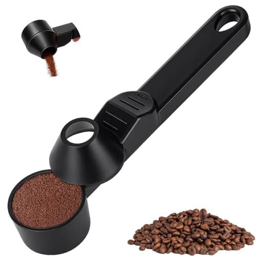 Palksky Coffee Scoop & Funnel for Reusable K Cup Refillable Coffee Pods, 2 Tablespoon Slide Coffee Measuring Funnel Scooper,1PCS
