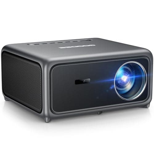 GooDee 4K Smart Projector with WiFi & Bluetooth - 3000 ANSI UHD, ToF Auto Focus Keystone MEMC, Dolby Audio Home Theater Video Projector Built-in Streaming Apps, Indoor & Outdoor Movies, Gaming