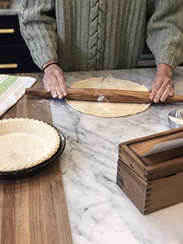 Ironwood Gourmet 28981 Acacia Wood French Rolling Pin, 20-inches, Brown 6