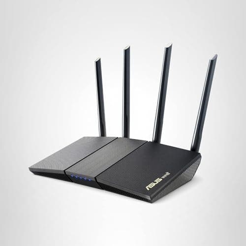 ASUS RT-AX1800S Dual Band WiFi 6 Extendable Router, Subscription-Free Network Security, Parental Control, Built-in VPN, AiMesh Compatible, Gaming & Streaming, Smart Home 9