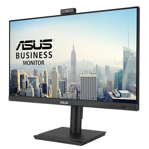 ASUS 27” 1080P Video Conferencing Monitor (BE279QFK) - Full HD, IPS, 100Hz, Frameless, Built-in Webcam, Mic Array, Speaker, Height Adjustable, Ergonomic Design, Eye Care, Wall Mountable, 3 yr warranty 13