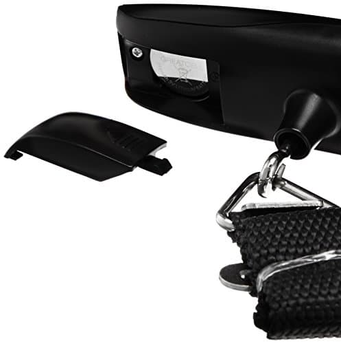 Amazon Basics Portable Digital Luggage Scale for Travel, Hanging Baggage Scale, Suitcase Weight Scale with Battery Included, Digital Display, Flexible and Sturdy Strap, 110 LBS Load, one Size, Black 6