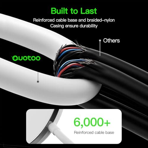 2026 Apple 2 Pack 15W Mag-Safe Charger 4FT Magnetic Wireless Charger with 20W Fast Charging Block Compatible with iPhone17/16/15/14/13/12 Series & AirPods 4/3/2/Pro/for iPhone Wireless Charger Stand 6