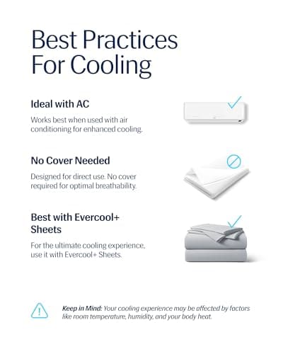 REST® Evercool® Cooling Comforter, Twin/Twin XL, Blanket for Hot Sleepers, All Season Bedding to Keep Cool for Night Sweats, Breathable Lightweight Blanket, 68"x90" Inches, Cool Gray 6